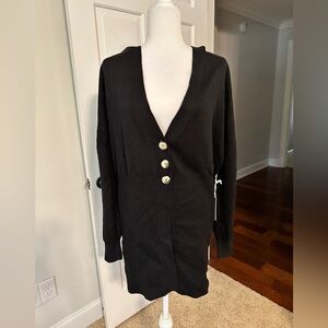 NWT Good American Ribbed Knit Cardigan